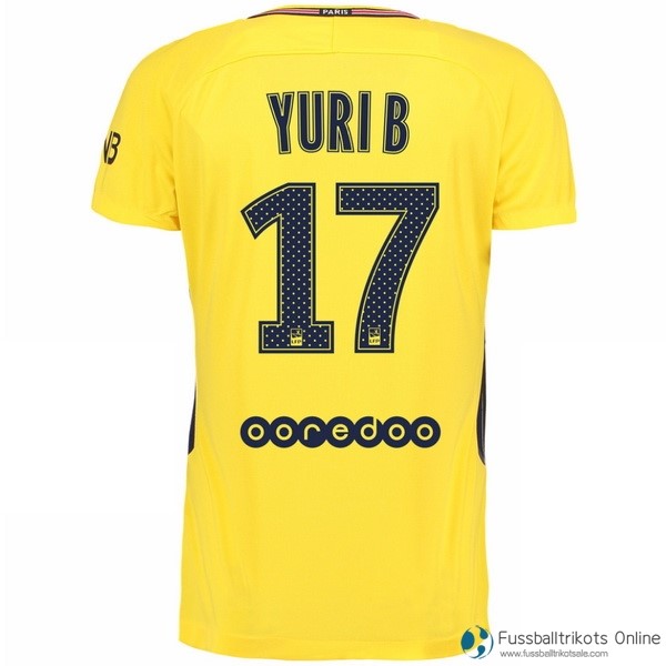 Paris Saint Germain Trikot Auswarts Yurib 2017-18 Fussballtrikots Günstig